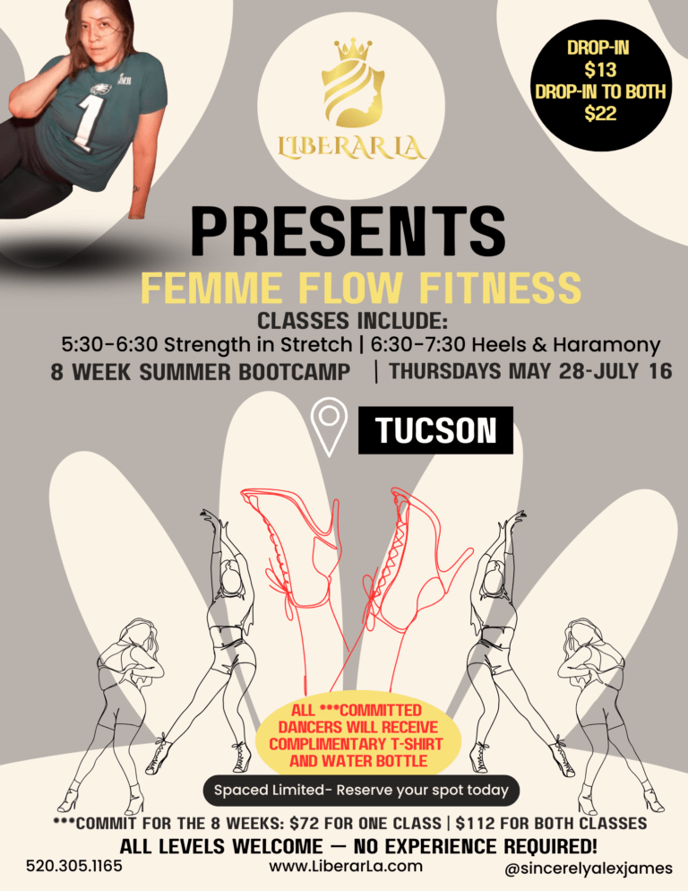 Femme flow fitness 8 week bootcamp thursdays may 28-July 16